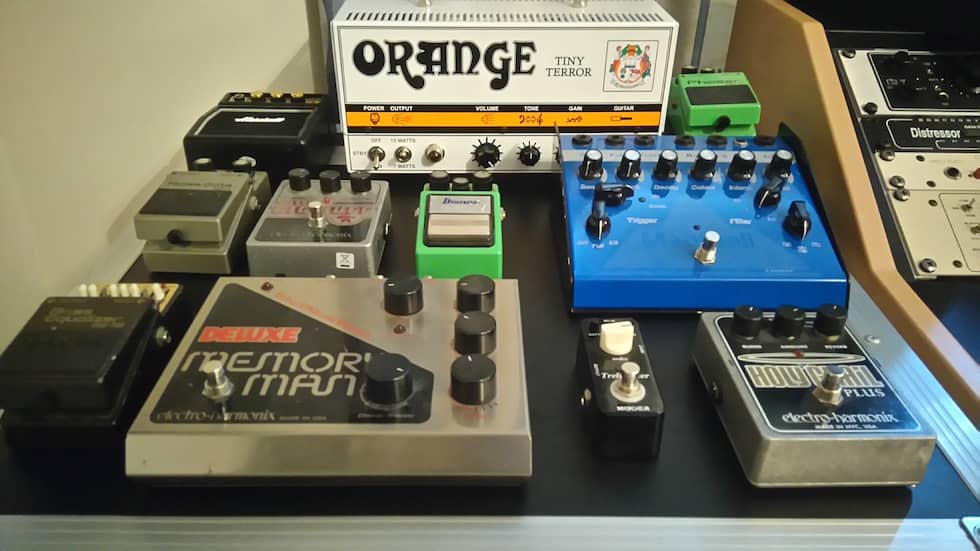 Effect pedals for guitars
